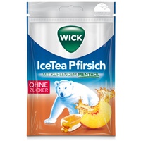 Wick Icetea Pfirsich ohne Zucker