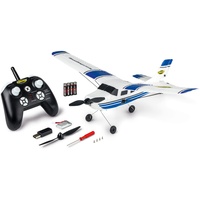 CARSON RC Sportflugzeug 2,4 GHz 100% RTR blau -