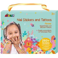 Avenir 6308207 - Nail Stickers and Tattoos, Blumen, Nagelsticker