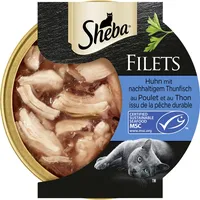 Sheba  Filets Huhn mit Thunfisch 60 g