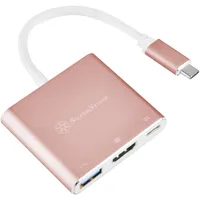 Silverstone EP08 - Externer Videoadapter - USB-C 3.1 Type