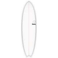 Torq MOD Fish Pinlines 6.6, Surfboard 6'6