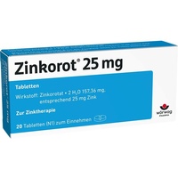 Wörwag Pharma GmbH & Co. KG Zinkorot 25 mg