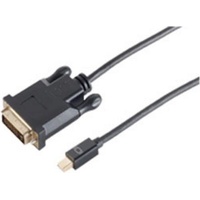 ShiverPeaks BS10-55055 Kabelschnittstellen-/adapter Mini DisplayPort DVI-D Schwarz