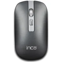 Inca IWM-531RG Wireless Mouse grau, USB/Bluetooth