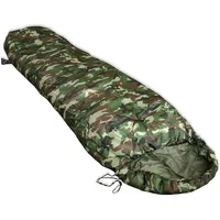 Mil-Tec Herren Commando Schlafsack, Woodland,