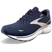 Brooks Ghost 15 Herren peacoat/blue/orange pop 44,5