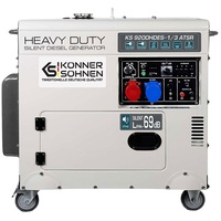 Könner & Söhnen KS 9200HDES-1/3 ATSR Diesel Stromgenerator Stromerzeuger
