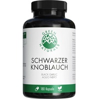 Heilpflanzenwohl GmbH GREEN NATURALS Schwarzer Knoblauch 600 mg mit