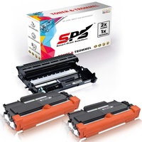 SPS 2x TN2220 Toner Schwarz + 1x DR2200 Trommel