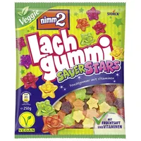 Nimm2® Lachgummi Sauer Stars Fruchtgummi 250,0 g