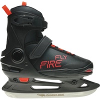 Firefly Alpha Soft III Eishockeyschuhe, Black/Red, 37