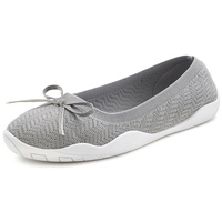 LASCANA Sneaker Ballerinas Damen grau Gr.39