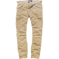 Vintage Industries Miller M65, Cargohose - Beige - W32