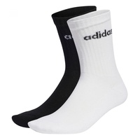 Adidas Linear Crew Cushioned Socken 3er Pack Medium Grey