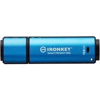 Kingston 128 GB IronKey Vault Privacy 50C Verschlüsselter USB-Stick