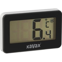 Xavax Digitales Thermometer für Kühlschrank, Gefrierschrank u. Kühltruhe, Wetterstation