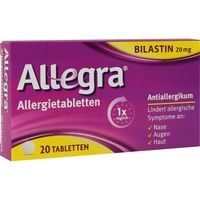 A. nattermann & cie gmbh Allegra Allergietabletten 20 mg