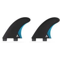 ROAM Quad Rear Fin Set FCS Finnenbox: schwarz