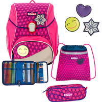 Scout Alpha Schulranzen-Set 4-teilig Pink Glow