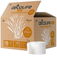 Oecolife Toilettenpapier Box STROH (1 Palette)