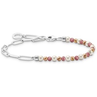 Thomas Sabo Charm-Armband mit bunten Beads und weißen Perlen