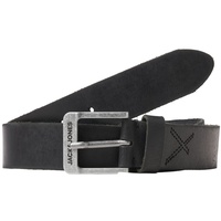 JACK & JONES Legerer Echtleder Gürtel Klassischer Leather Belt