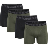 Hummel Marston Boxershorts 4 Einheiten - Black / Thyme