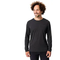 Vaude Essential Langarm-t-shirt - Black - M