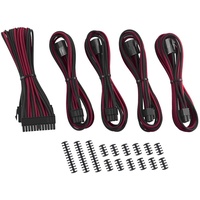 CableMod Classic ModMesh Cable Extension Kit, 8+8 Series, schwarz/rot