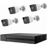 Hilook IK-4248BH-MH/P IK-4248BH-MH/P LAN IP-Überwachungskamera-Set 4-Kanal mit 4 Kameras