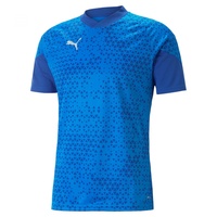 Puma teamCUP Trainingsshirt Herren 02 electric blue lemonade XXL