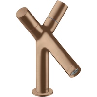 Hansgrohe Axor Starck 80 mit Ablauffernbedienung brushed red gold