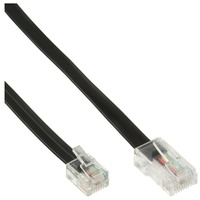 InLine Modularkabel, RJ45 zu RJ12 Stecker / Stecker, 6-adrig,