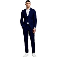 JACK & JONES Franco Anzug Medieval Blue / Super