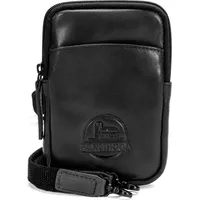 Farmhood Memphis Handytasche Leder 12 cm black