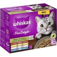 Whiskas PureDelight Gemischtes Ragout in Gelee 12 x 85