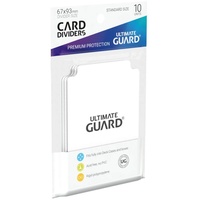Ultimate Guard UGD010080 Card Dividers Standardgröße Kartentrenner, Weiß