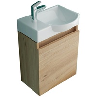 Alpenberger Waschbecken mit Unterschrank | Badschrank mit Softclose |