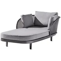 SIEGER Samoa Daybed eisengrau-hellgrau