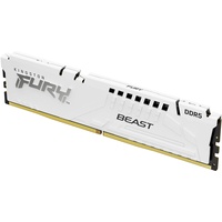 Kingston FURY Beast weiß DIMM 16GB, DDR5-5200, CL36-40-40, on-die