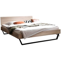 Hasena Bett Gleva 160 x 200 cm Holz Braun