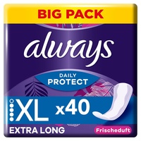 Always Slipeinlagen Daily Protect Extra Long, 40 St.