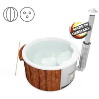 Holzklusiv Hot Tub Saphir 180 Thermoholz, Basic Deluxe Wanne