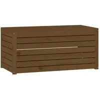 VidaXL Gartenbox Honigbraun 101x50,5x46,5 cm Massivholz Kiefer