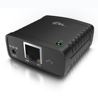 CSL Fast Ethernet USB Printserver inklusive Netzteil PC und