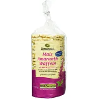 Alnatura Bio Mais-Reis-Waffeln mit Amaranth und Leinsamen, 115g