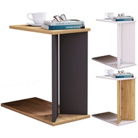 VCM Design Beistelltisch Couchtisch Nachto M / Schwarz