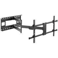 Equip 650327 43"-80" Neig-/schwenkbare TV-Wandmontagehalterung, 43 bis (80") Schwarz