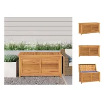 VidaXL Gartenbox mit Beutel 114x50x58 cm Massivholz Teak